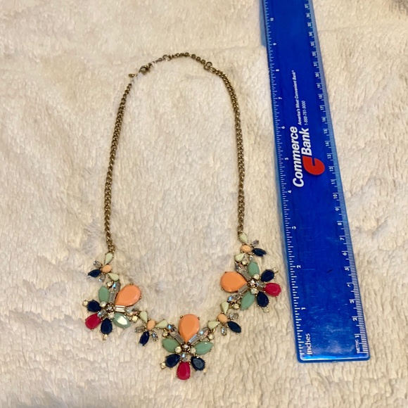 Multicolor Necklace (Pinks/Blues) - Picture 2 of 2